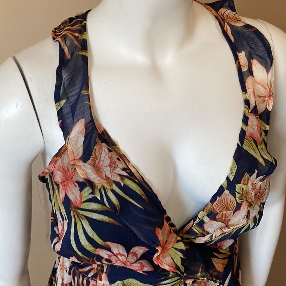 NWT Fashion Nova Paradise Feels Ruffle Mini Dress - Size 3X - Picture 8 of 16